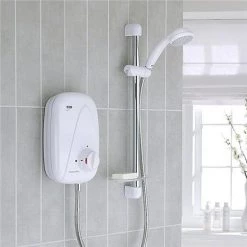 Mira - Vigour Thermostatic Power Shower - White & Chrome - 1.1532.353 6 Mira - Vigour Thermostatic Power Shower - White & Chrome - 1.1532.353 -Showers Shop 1.1532.353 D1 375