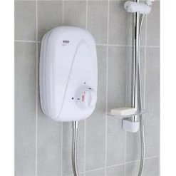 Mira - Vigour Manual Power Shower - White & Chrome - 1.1532.354 7 Mira - Vigour Manual Power Shower - White & Chrome - 1.1532.354 -Showers Shop 1.1532.354 D2 375
