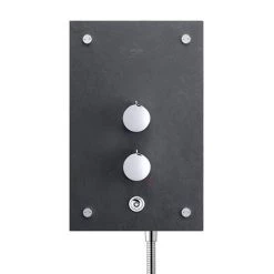 Mira Galena 9.8kW Slate Effect Thermostatic Electric Shower - 1.1634.117 -Showers Shop 1.1634.117 D1 460