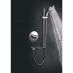 Mira - Element SLT BIV Thermostatic Shower Mixer - Chrome - 1.1656.012 -Showers Shop 1.1656.012 D4 460