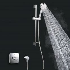 Mira - Adept BIV Thermostatic Shower Mixer - Chrome - 1.1736.404 -Showers Shop 1.1736.404 D5 460