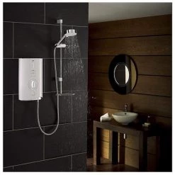 Mira - Sport Max 9.0kw Electric Shower - White & Chrome - 1.1746.007 -Showers Shop 1.1746.007 D1 375 1