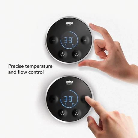 Mira Platinum Dual Ceiling Fed Digital Shower - Pumped - 1.1796.002 8 Mira Platinum Dual Ceiling Fed Digital Shower - Pumped - 1.1796.002 - Image 6