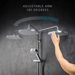 Mira Opero Dual Chrome Thermostatic Mixer Shower - 1.1944.003 -Showers Shop 1.1944.003 D4 460