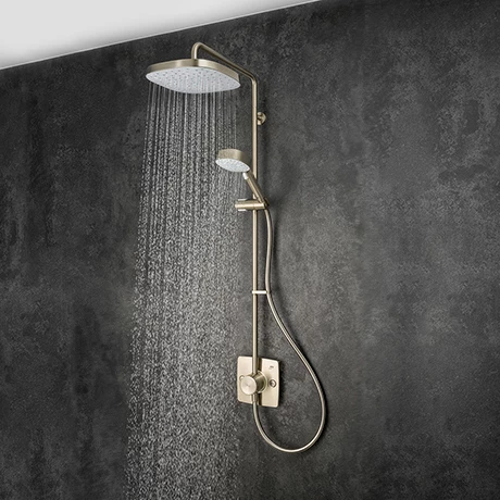 Mira Opero Dual Brushed Nickel Thermostatic Mixer Shower - 1.1944.005 3 Mira Opero Dual Brushed Nickel Thermostatic Mixer Shower - 1.1944.005
