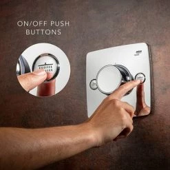 Mira Evoco Dual Outlet Chrome Thermostatic Mixer Shower - 1.1967.002 -Showers Shop 1.1967.002 D6 460