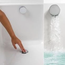 Mira Evoco Dual Outlet Chrome Thermostatic Mixer Shower with Bathfill - 1.1967.006 -Showers Shop 1.1967.006 D4 460