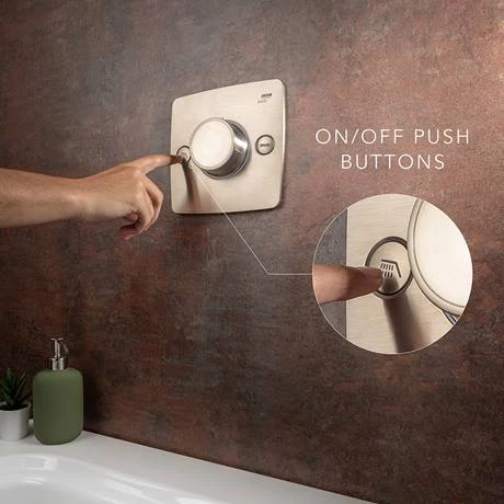 Mira Evoco Dual Outlet Brushed Nickel Thermostatic Mixer Shower with Bathfill - 1.1967.008 8 Mira Evoco Dual Outlet Brushed Nickel Thermostatic Mixer Shower with Bathfill - 1.1967.008 - Image 6