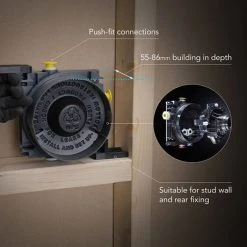 Mira Evoco Triple Outlet Chrome Thermostatic Mixer Shower with Bathfill - 1.1967.009 11 Mira Evoco Triple Outlet Chrome Thermostatic Mixer Shower with Bathfill - 1.1967.009 -Showers Shop 1.1967.009 D4 460