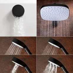 Mira Evoco Triple Outlet Matt Black Thermostatic Mixer Shower with Bathfill - 1.1967.010 -Showers Shop 1.1967.010 D2 460