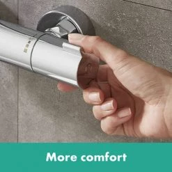 Hansgrohe Ecostat 1001 CL Thermostatic Exposed Shower Mixer - 13211000 10 Hansgrohe Ecostat 1001 CL Thermostatic Exposed Shower Mixer - 13211000 -Showers Shop 13211000 D3 460