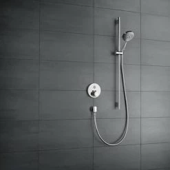 Hansgrohe ShowerSelect S Thermostatic Mixer for Concealed Installation for 1 Outlet - 15744000 7 Hansgrohe ShowerSelect S Thermostatic Mixer for Concealed Installation for 1 Outlet - 15744000 -Showers Shop 15744000 D2 460