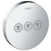 Hansgrohe ShowerSelect S Valve for Concealed Installation for 3 Outlets - 15745000 1 Hansgrohe ShowerSelect S Valve for Concealed Installation for 3 Outlets - 15745000 -Showers Shop 15745000 P