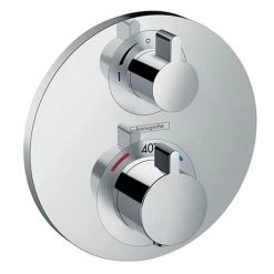 Hansgrohe Ecostat S Thermostat 1 Function Concealed Finish Set - 15757000