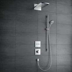 Hansgrohe ShowerSelect HighFlow Thermostatic Mixer for Concealed Installation - 15760000 -Showers Shop 15760000 D1 460