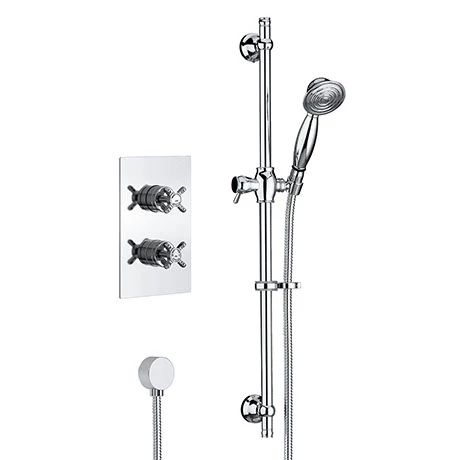 Bristan 1901 Traditional Shower Pack with Adjustable Riser 3 Bristan 1901 Traditional Shower Pack with Adjustable Riser
