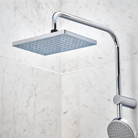 Hansgrohe Vernis Shape EcoSmart Showerpipe 230 Thermostatic Bath Shower Mixer - 26098000 5 Hansgrohe Vernis Shape EcoSmart Showerpipe 230 Thermostatic Bath Shower Mixer - 26098000 - Image 3