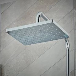 Hansgrohe Vernis Shape Green Showerpipe 230 Thermostatic Shower Mixer - 26319000 -Showers Shop 26319000.ai1 460