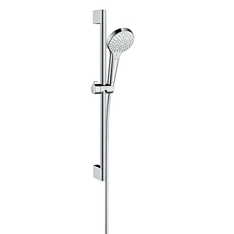 Hansgrohe Croma Select S 3 Spray Shower Slider Rail Kit 65cm - 26560400 3 Hansgrohe Croma Select S 3 Spray Shower Slider Rail Kit 65cm - 26560400
