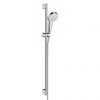 Hansgrohe Croma Select S Vario EcoSmart 9 l/min 3 Spray Shower Slider Rail Kit 90cm - 26573400 -Showers Shop 26572400 P 1