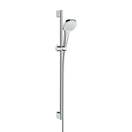 Hansgrohe Croma Select E 110 Vario 3 Spray Shower Slider Rail Kit 90cm - 26592400 3 Hansgrohe Croma Select E 110 Vario 3 Spray Shower Slider Rail Kit 90cm - 26592400