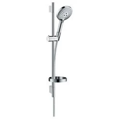 Hansgrohe Raindance Select S 120 3-Spray 65cm Shower Slider Rail Kit with Soap Dish - 26630000