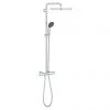 Grohe Vitalio Start 250 Cube Thermostatic Shower System - 26696000 -Showers Shop 26696000 P