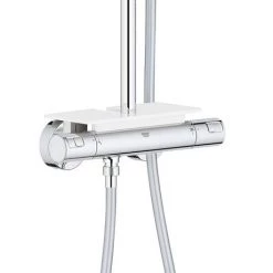 Grohe Vitalio Start 210 Thermostatic Shower System - 26814001 -Showers Shop 26814001 D1 460