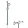 Hansgrohe Croma Select S Vario Thermostatic Shower System with 90cm Shower Slider Rail Kit - 27014400 1 Hansgrohe Croma Select S Vario Thermostatic Shower System with 90cm Shower Slider Rail Kit - 27014400 -Showers Shop 27014400 P