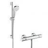 Hansgrohe Croma Select E Vario Thermostatic Shower System with 65cm Shower Slider Rail Kit - 27081400 2 Hansgrohe Croma Select E Vario Thermostatic Shower System with 65cm Shower Slider Rail Kit - 27081400 -Showers Shop 27081400 P