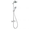 Hansgrohe Raindance S Showerpipe 240 Thermostatic Shower Mixer - 27115000 2 Hansgrohe Raindance S Showerpipe 240 Thermostatic Shower Mixer - 27115000 -Showers Shop 27115000 P