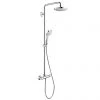 Hansgrohe Croma Select E Showerpipe 180 Thermostatic Shower Mixer - 27256400 -Showers Shop 27256400 P