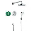 Hansgrohe Croma Select S Complete Shower Set with Wall Mounted Shower Handset - 27295000 -Showers Shop 27295000 P