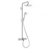 Hansgrohe Croma Select E Showerpipe 180 Thermostatic Bath Shower Mixer - 27352400 -Showers Shop 27352400 P