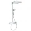 Hansgrohe Raindance E Showerpipe 300 with ShowerTablet 350 Thermostatic Shower - 27361000 2 Hansgrohe Raindance E Showerpipe 300 with ShowerTablet 350 Thermostatic Shower - 27361000 -Showers Shop 27361000 P