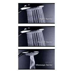 Grohe New Tempesta 100 3 Spray Shower Slider Rail Kit - 28789002 -Showers Shop 27600000 D5 460