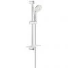 Grohe New Tempesta 100 Shower Rail Set 3 Sprays with EasyReach Tray - 27600001 2 Grohe New Tempesta 100 Shower Rail Set 3 Sprays with EasyReach Tray - 27600001 -Showers Shop 27600001 P