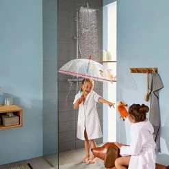 Hansgrohe Croma E Showerpipe 280 Thermostatic Shower Mixer - 27630000 13 Hansgrohe Croma E Showerpipe 280 Thermostatic Shower Mixer - 27630000 -Showers Shop 27630000 D5 460