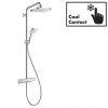 Hansgrohe Croma E Showerpipe 280 Thermostatic Shower Mixer - 27630000 -Showers Shop 27630000 P
