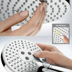 Hansgrohe Raindance Select S Showerpipe 240 Thermostatic Shower Mixer - Chrome - 27633000 -Showers Shop 27633000 D8 460