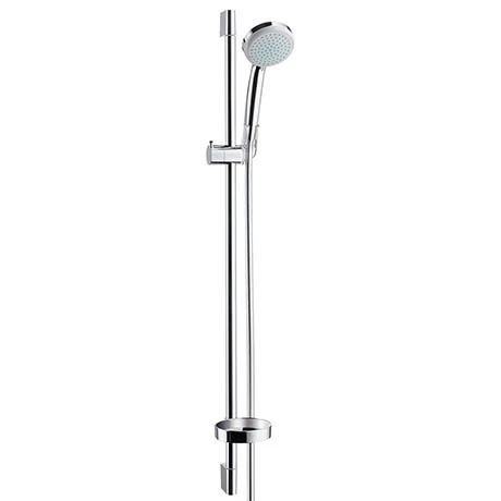 Hansgrohe Croma Vario 4 Spray 90cm Shower Slider Rail Kit with Soap Dish - 27771000 3 Hansgrohe Croma Vario 4 Spray 90cm Shower Slider Rail Kit with Soap Dish - 27771000