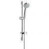 Hansgrohe Croma Vario EcoSmart 4 Spray 65cm Shower Slider Rail Kit with Soap Dish - 27776000 -Showers Shop 27776000 P