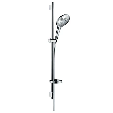 Hansgrohe Raindance Select S 150 3-Spray 90cm Shower Slider Rail Kit with Soap Dish - Chrome - 27803000 3 Hansgrohe Raindance Select S 150 3-Spray 90cm Shower Slider Rail Kit with Soap Dish - Chrome - 27803000
