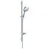 Hansgrohe Raindance Select E 150 3-Spray 90cm Shower Slider Rail Kit with Soap Dish - Chrome - 27857000 -Showers Shop 27857000 P
