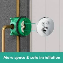 Hansgrohe Raindance S Complete Shower Set with Wall Mounted Shower Handset - 27951000 -Showers Shop 27951000 D6 460