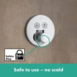 Hansgrohe Raindance S Complete Shower Set with Wall Mounted Shower Handset - 27951000 -Showers Shop 27951000 D7 460