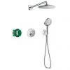 Hansgrohe Raindance S Complete Shower Set with Wall Mounted Shower Handset - 27951000 2 Hansgrohe Raindance S Complete Shower Set with Wall Mounted Shower Handset - 27951000 -Showers Shop 27951000 P
