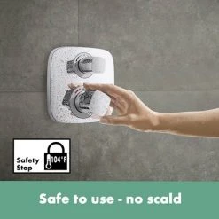 Hansgrohe Croma E Complete Shower Set with Wall Mounted Shower Handset - 27953000 -Showers Shop 27953000 D6 460