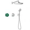 Hansgrohe Croma S Complete Shower Set with Wall Mounted Shower Handset - 27954000 2 Hansgrohe Croma S Complete Shower Set with Wall Mounted Shower Handset - 27954000 -Showers Shop 27954000 P