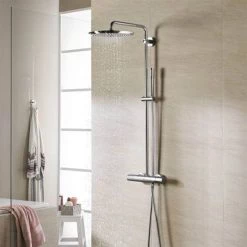 Grohe Rainshower 310 Thermostatic Shower System - 27966000 -Showers Shop 27966000 D4 460